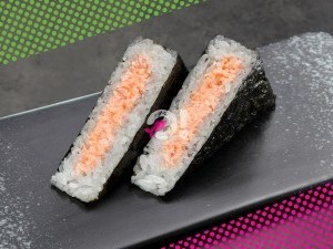 Онигири со снежным крабом Онигири со снежным крабом